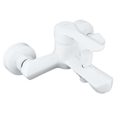 Mexen Sabre grifo de ba帽era, blanco - 72130-20