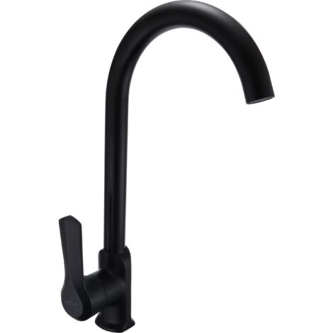 Mexen Sabre grifo de cocina, negro - 72190-70