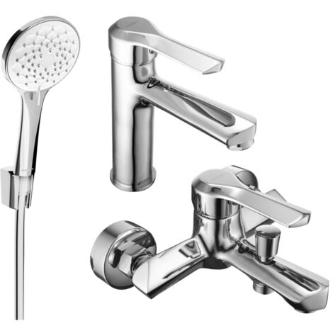 Mexen Sabre R74 conjunto de ba帽era, cromo - 72103R74-00