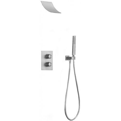 Mexen Salto conjunto de ducha empotrado, cromo - 7604-02-00