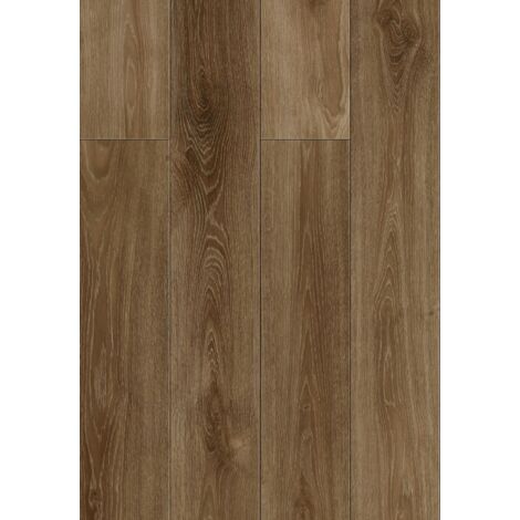 Mexen San Juan échantillon de panneaux en vinyle 1240 x 182 mm SPC 6,5 mm, sous-couche IXPE 1,5 mm, 4 V-Fuga, Chêne - F1049-S