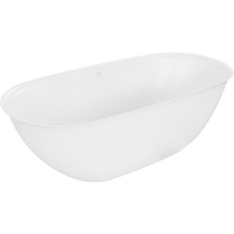 Mexen Siena ba帽era exenta de conglomerado 170 x 80 cm, blanco mate - 57291708000