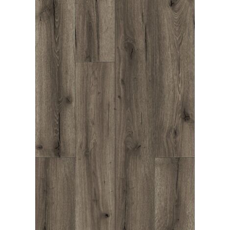 Mexen Sierra Vista échantillon de panneaux vinyles 1240 x 182 mm SPC 6,5 mm, sous-couche IXPE 1,5 mm, 4 V-Fuga, Chêne - F1004-S