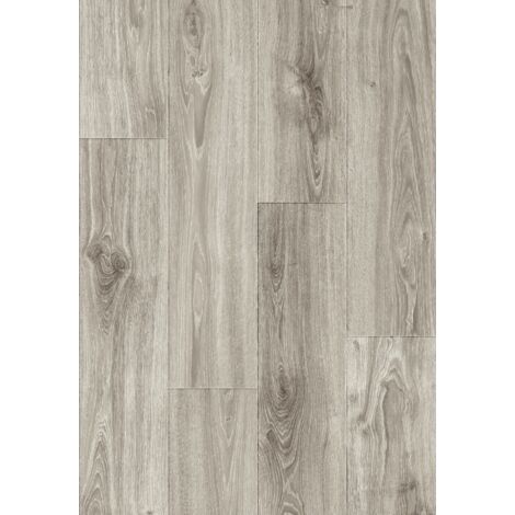 Mexen Silver Creek échantillon de panneaux vinyles 1240 x 182 mm SPC 6,5 mm, sous-couche IXPE 1,5 mm, 4 V-Fuga, Chêne - F1047-S