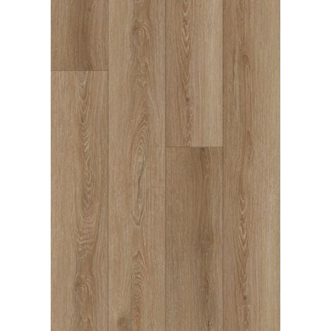 Mexen Sioux Falls échantillon de panneaux vinyles 1240 x 182 mm SPC 6,5 mm, sous-couche IXPE 1,5 mm, 4 V-Fuga, Chêne - F1124-S