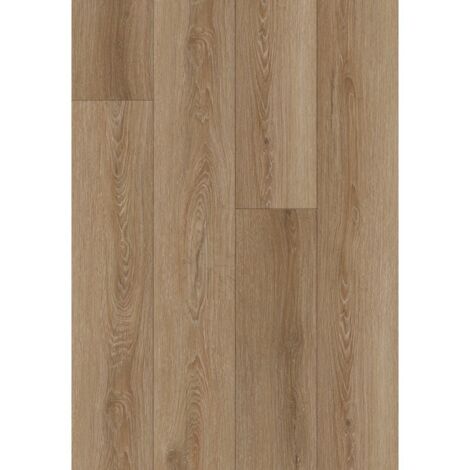Mexen Sioux Falls muestra de paneles de vinilo 1240 x 182 mm SPC 6,5 mm, base IXPE 1,5 mm, 4 V-Fuga, Roble - F1124-S