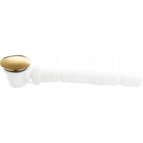Mexen siphon de douche avec décanteur, doré - 49000-50
