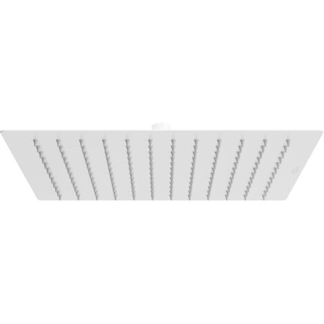 Mexen Slim ducha de lluvia 30 x 30 cm, blanca - 79130-20