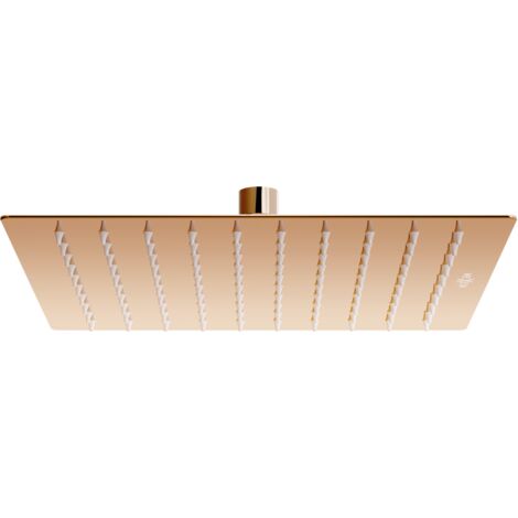 Mexen Slim Kopfbrause 25 x 25 cm, Rosa Gold - 79125-60