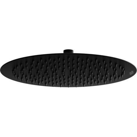 Mexen Slim pomme de douche 30 cm, noir - 79230-70