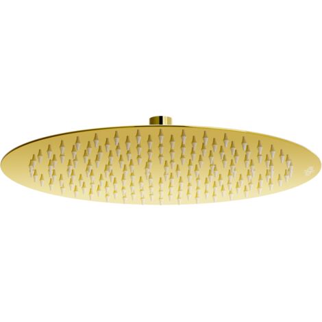 Mexen Slim soffione doccia 30 cm, oro - 79230-50