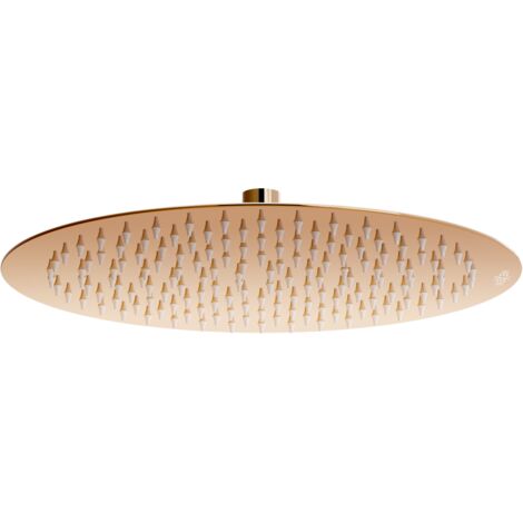 Mexen Slim soffione doccia 30 cm, oro rosa - 79230-60