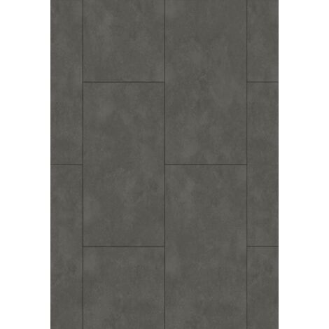 Mexen Steel Black paneles de vinilo 610 x 305 mm SPC 6,5 mm, base IXPE 1,5 mm, 4 V-Fuga, Piedra - F1148-0610-305-505-4V1-90