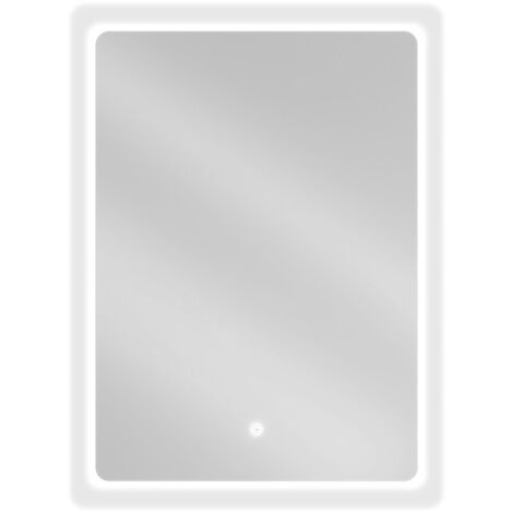 Mexen Sun specchio da bagno retroilluminato 50 x 70 cm, LED 6000K, antiappannamento - 9807-050-070-611-00