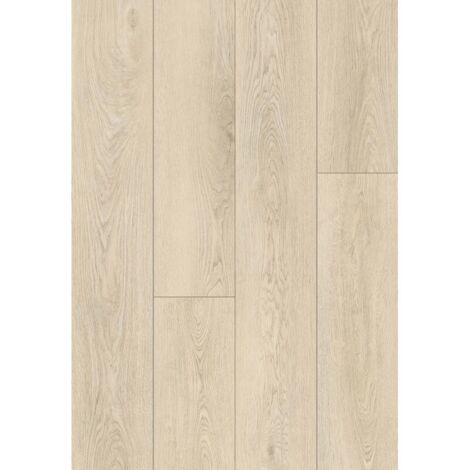 Mexen Sunnyvale muestra de paneles de vinilo 1240 x 182 mm SPC 6,5 mm, base IXPE 1,5 mm, 4 biselado en V, Roble - F1131-S