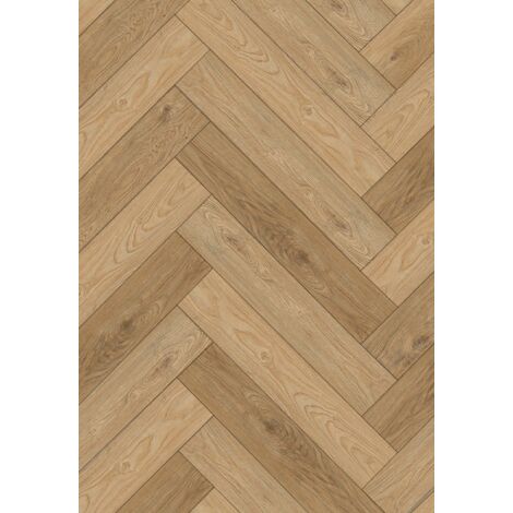 Mexen Sunset Hills pannelli in vinile a spina di pesce 635 x 127 mm SPC 6,5 mm, sottostrato 1,5 mm, 4 V-Fuga, Rovere - F1170-063