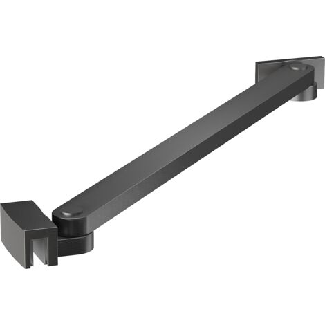Mexen support oblique pour portes et parois de douche 6-8 mm, gun gray brossé - 830-09-66