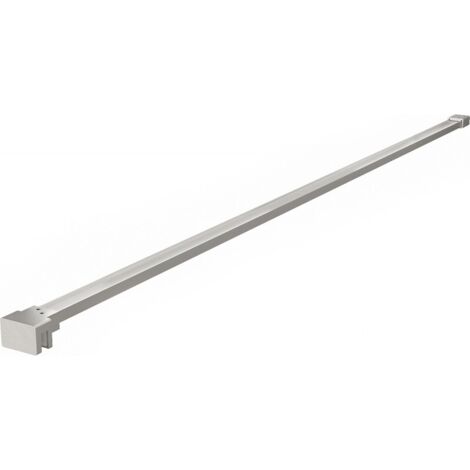 Mexen support pour paroi de douche, nickel brossé - 800-01-97