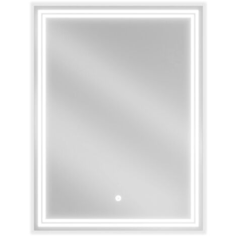 Mexen Taco specchio da bagno retroilluminato 60 x 80 cm, LED 6000K, antiappannamento - 9805-060-080-611-00