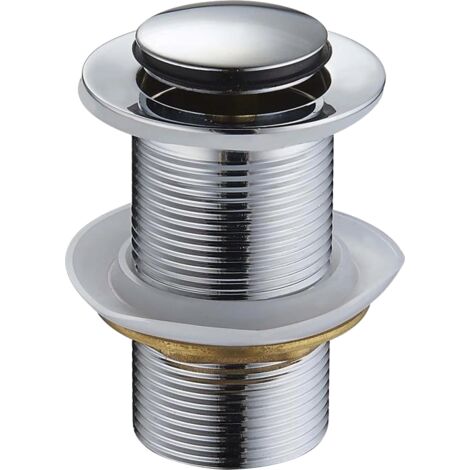 Mexen tappo clic-clac piccolo rotondo, cromo - 79915-00