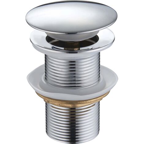Mexen tappo clic-clac rotondo, cromo - 79910-00