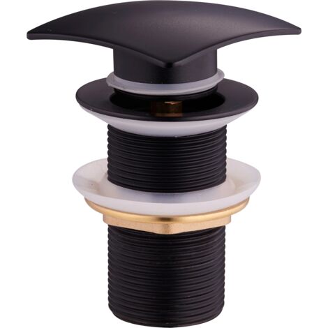Mexen tappo click-clack quadrato, nero - 79916-70