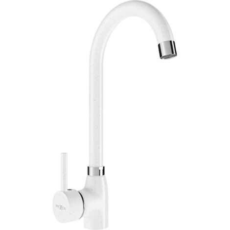Mexen Telma rubinetto da cucina, bianco maculato - 670200-26