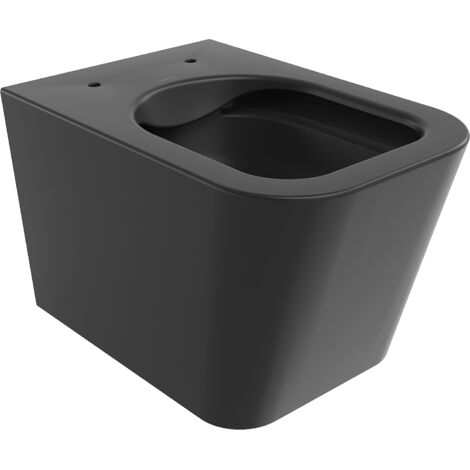 Mexen Teo Toilettenschüssel Randlos, Schwarz matt - 3385XX85