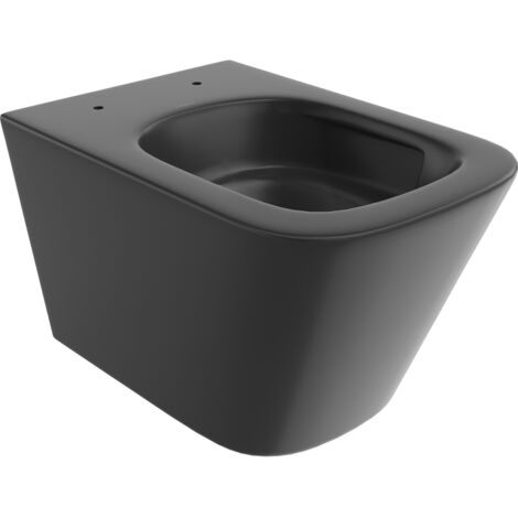 Mexen Teo WC-Schüssel Rimless Tornado, matt schwarz - 3385XX85T