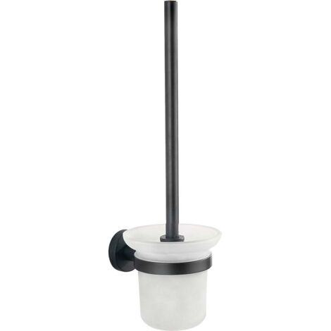 Mexen Tiber cepillo de inodoro, negro - 7050550-70