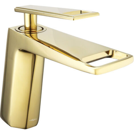 Mexen Topaz grifo de lavabo, dorado - 73900-50
