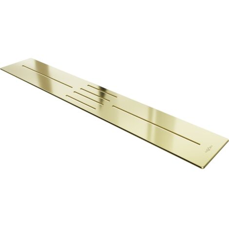 Mexen Toro coprimaterasso per piatto doccia 130-160 cm, oro - 43920050