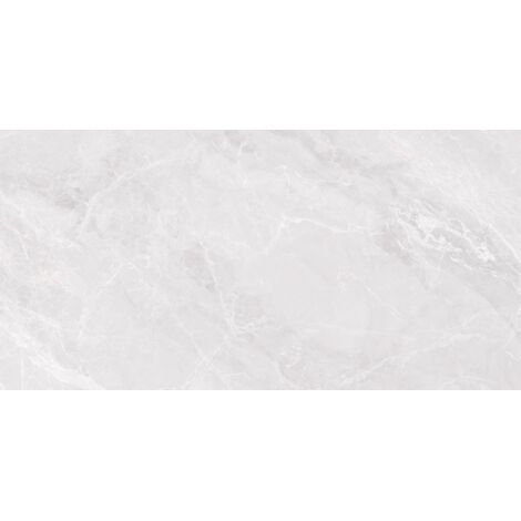 Mexen Tradi Bianco Probe einer glasierten Feinsteinzeugfliese rekt. G1, Boden- und Wandplatte 120 x 60 cm, glänzend - TL152-02-S