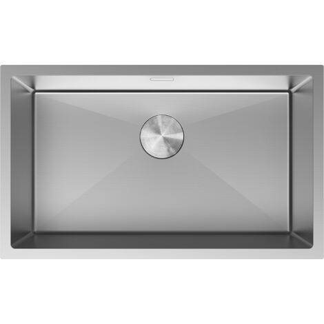 Mexen Trixo fregadero de acero inoxidable 1 cubeta 750 x 440 mm, inox - 6415751000-01
