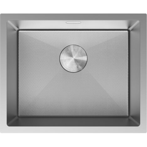Mexen Trixo fregadero de acero inoxidable de 1 seno 540 x 440 mm, inox HC - 6414541000-01HC