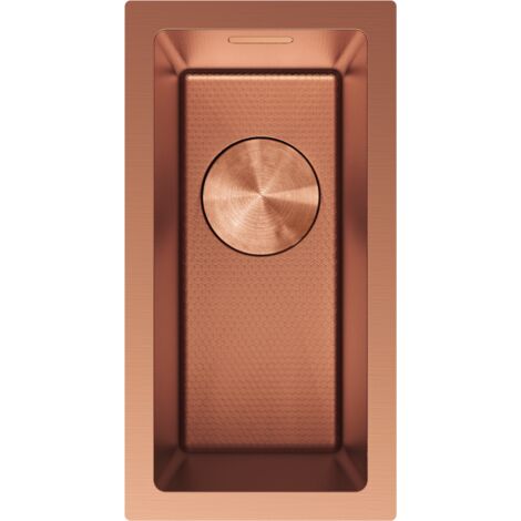 Mexen Trixo lavello in acciaio a 1 vasca 230 x 440 mm, rame HC - 6411221000-65HC