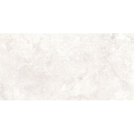 Mexen Tubac Bianco muestra de gres esmaltado rect. G1, baldosa de suelo y pared 120 x 60 cm, brillo - TL118-01-S