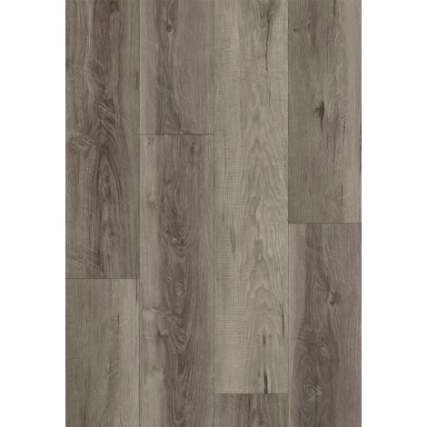 Mexen Tucson échantillon de panneaux vinyles 1240 x 182 mm SPC 6,5 mm, sous-couche IXPE 1,5 mm, 4 V-Fuga, Noyer - F1073-S