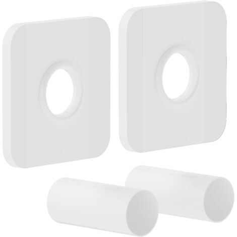 Mexen Uni-Term Conjunto de enmascaramiento simple para radiador, blanco - W909-000-20