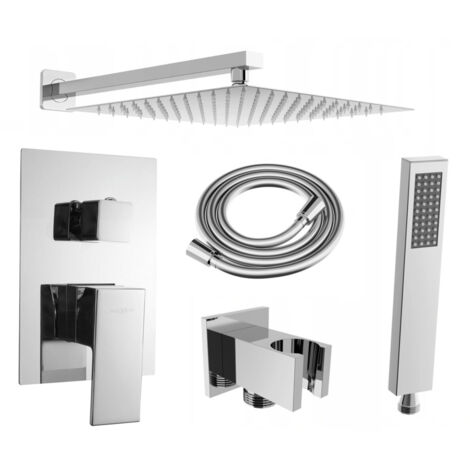 Mexen Uno DR02 conjunto de ducha empotrado, cromo - 71435DR02-00