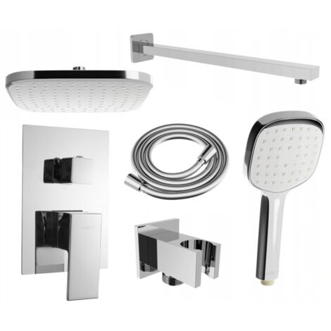 Mexen Uno DR33 conjunto de ducha empotrado, cromo - 71435DR33-00