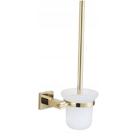 Mexen Vane Brosse à WC, Or - 7020950-50