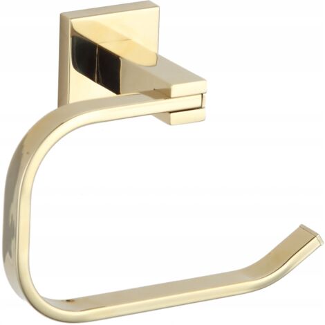 Mexen Vane soporte para papel higi茅nico, dorado - 7020933-50