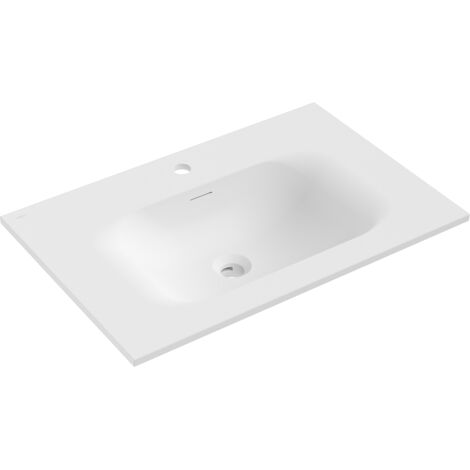Mexen Vela Einbauwaschbecken 71 x 46,5 cm, weiß matt - 25237001