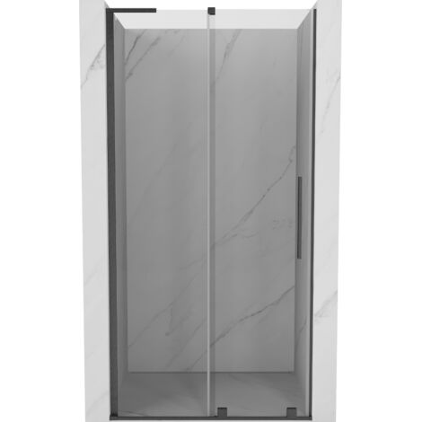 Mexen Velar L porte de douche coulissante 110 cm, transparente, gris canon brossé - 871-110-003-01-66