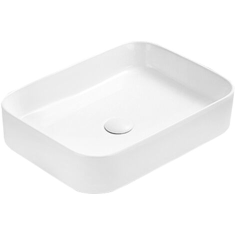 Mexen Vena lavabo sobre encimera 50 x 37 cm, blanco - 22195000