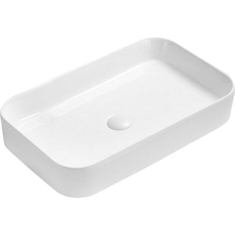 Mexen Vena lavabo sobre encimera 71 x 37 cm, blanco - 22196000