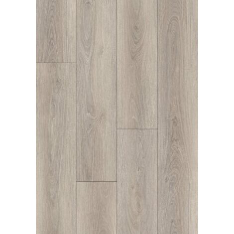 Mexen Wilson échantillon de panneaux vinyles 1240 x 182 mm SPC 6,5 mm, sous-couche IXPE 1,5 mm, 4 V-Fuge, Chêne - F1058-S