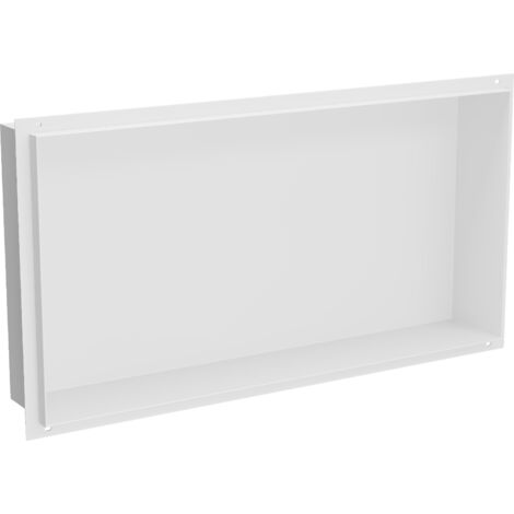 Mexen X-Wall-NR mensola da nicchia senza flangia 60 x 30 cm, bianca - 1921603010