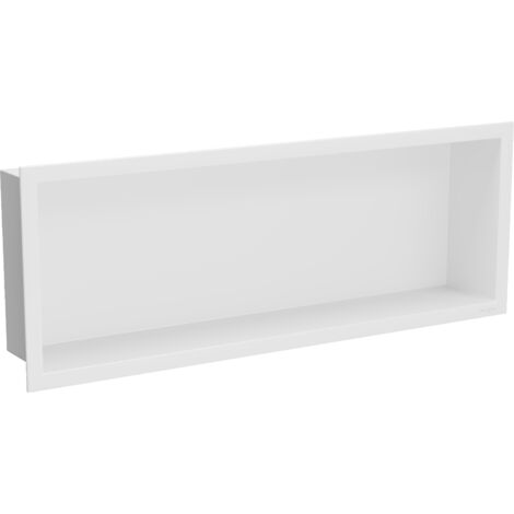 Mexen X-Wall-R mensola a incasso con bordo 60 x 20 cm, bianca - 1920602010